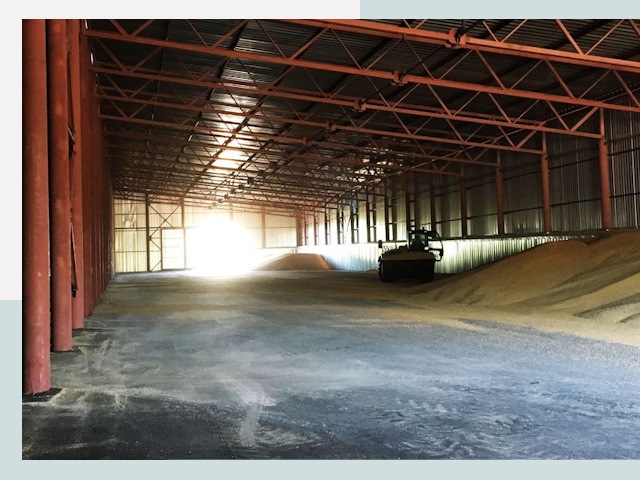 Строительство зернохранилищ в Пыти-Яхах