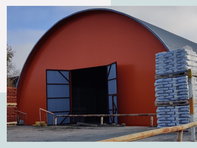 Полукруглые ангары по цене от 610 руб. в Пыть-Ях