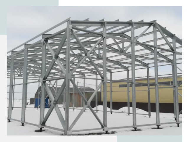 Каркасные ангары в Пыти-Яхах