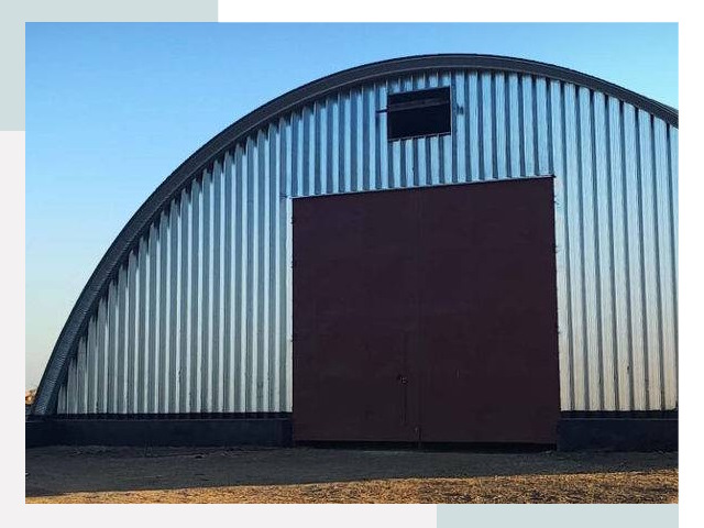 Бескаркасные ангары в Пыти-Яхах