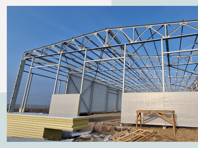 Утепленные ангары в Пыть-Ях от 610 руб. за м²