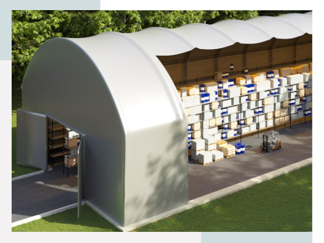 Тентовые ангары в Пыти-Яхах