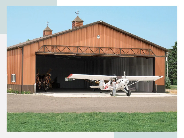 Ангары для самолетов в Пыти-Яхах