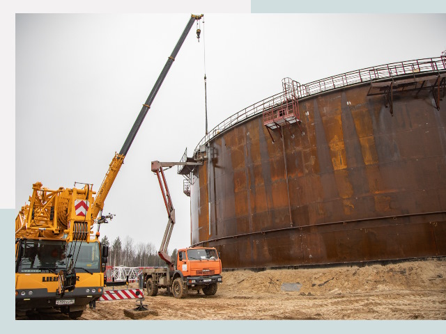 Монтаж резервуаров в Пыти-Яхах от 610 руб. за м³