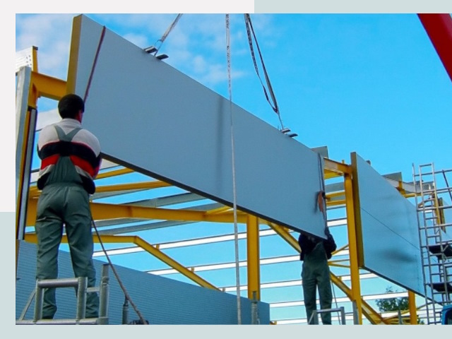 Монтаж сэндвич-панелей в Пыти-Яхах от 610 руб.