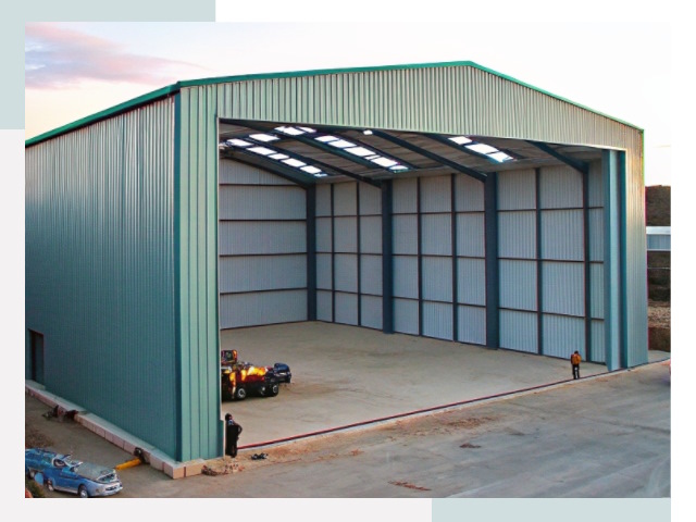 Строительство ангаров в Пыти-Яхах